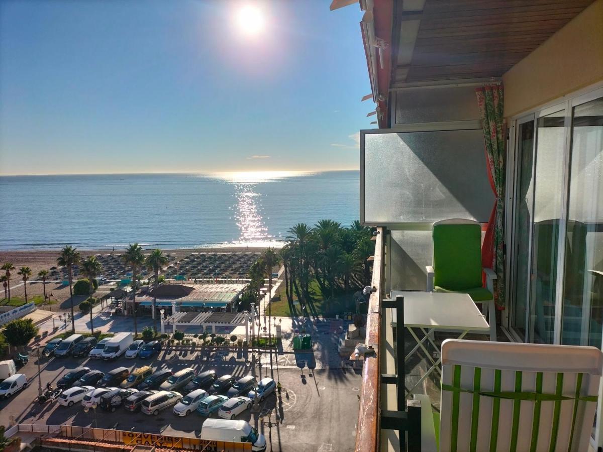 Apartamento 1ª Linea Playa Garaje Piscinas Terraza Torremolinos Bagian luar foto