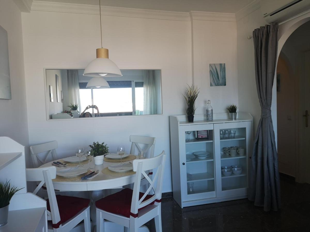 Apartamento 1ª Linea Playa Garaje Piscinas Terraza Torremolinos Bagian luar foto