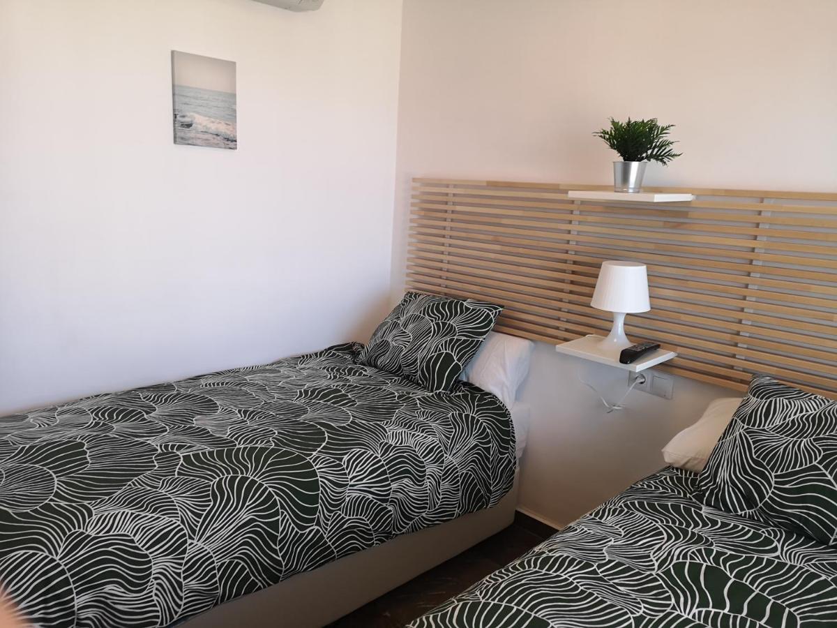 Apartamento 1ª Linea Playa Garaje Piscinas Terraza Torremolinos Bagian luar foto
