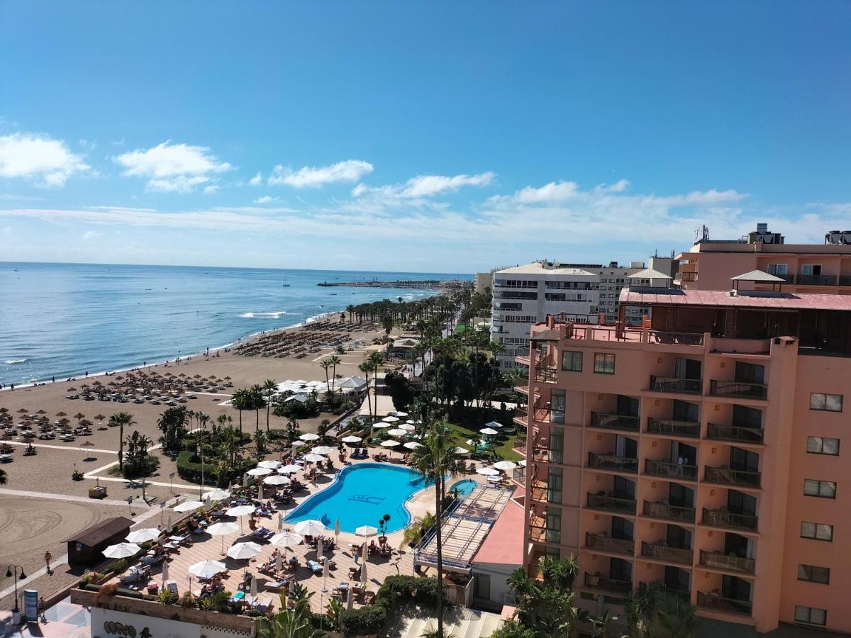 Apartamento 1ª Linea Playa Garaje Piscinas Terraza Torremolinos Bagian luar foto