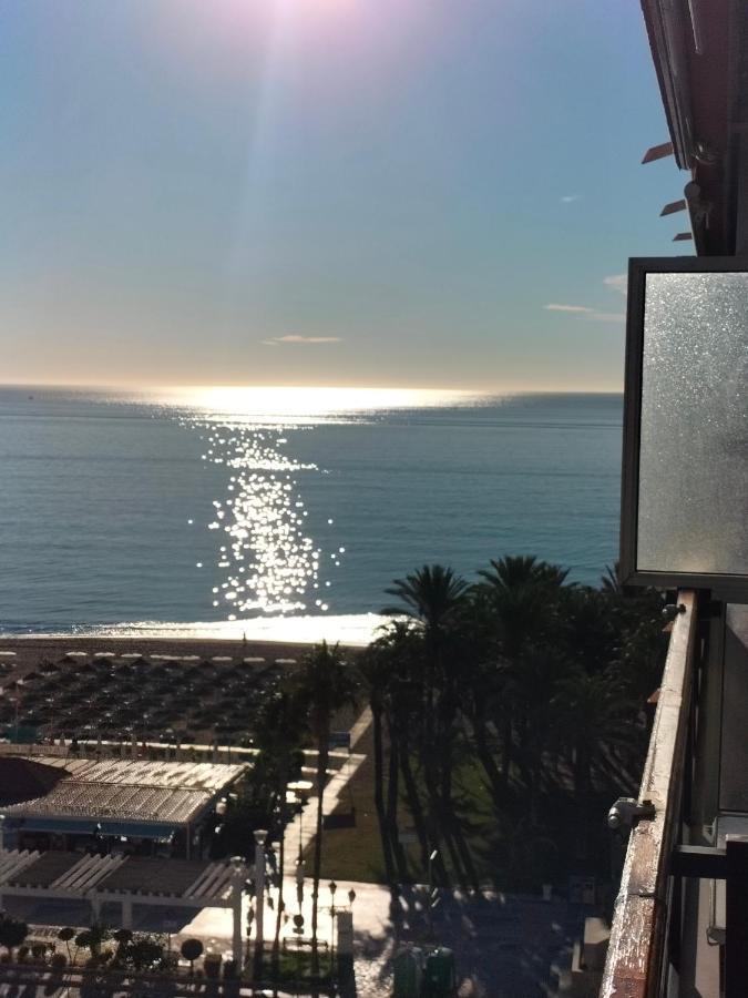 Apartamento 1ª Linea Playa Garaje Piscinas Terraza Torremolinos Bagian luar foto